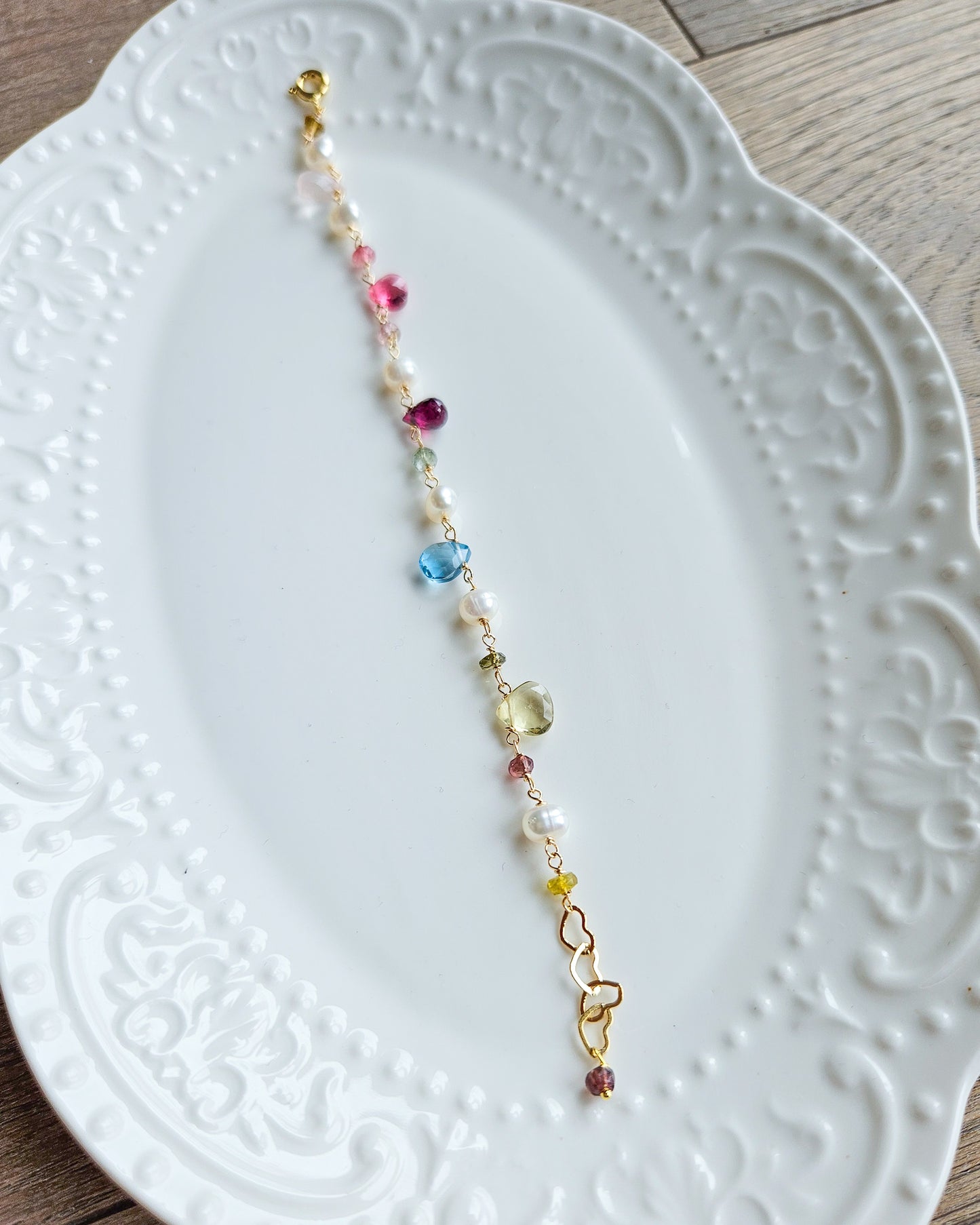 Bracciale Rosario con perle