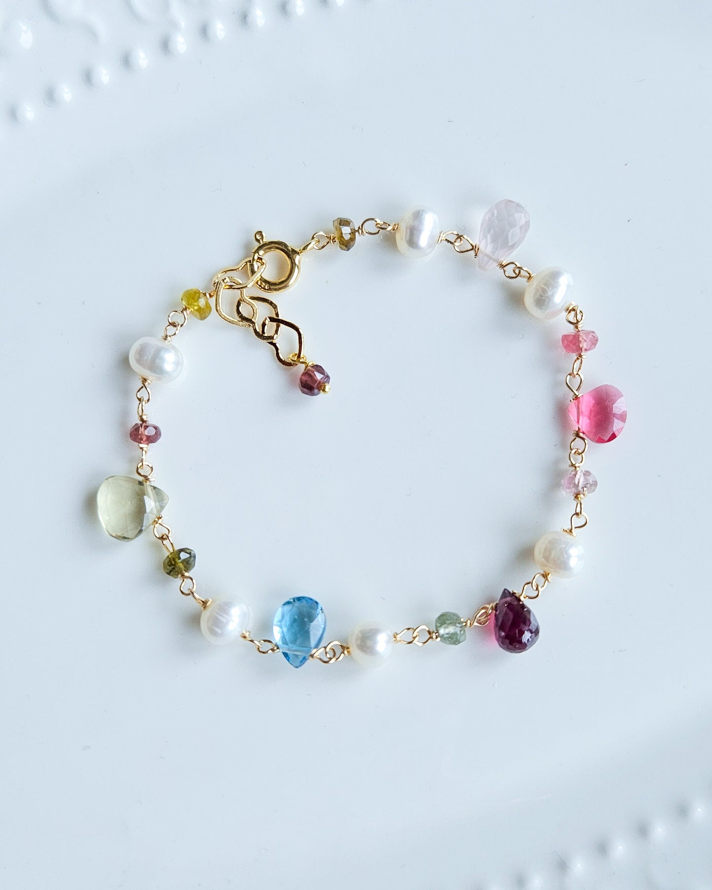 Bracciale Rosario con perle