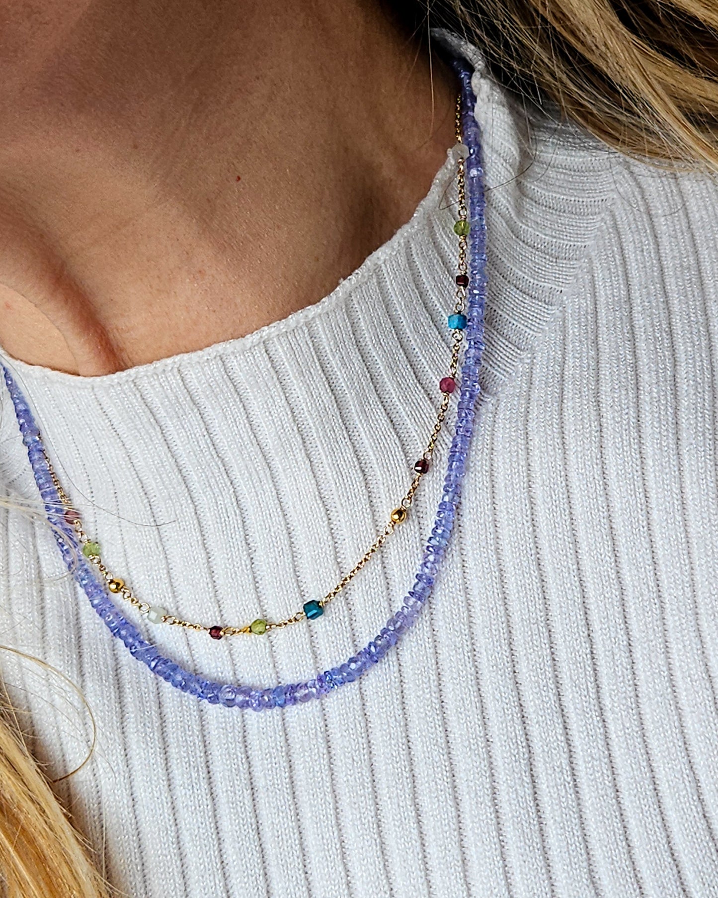 Tanzanite Choker
