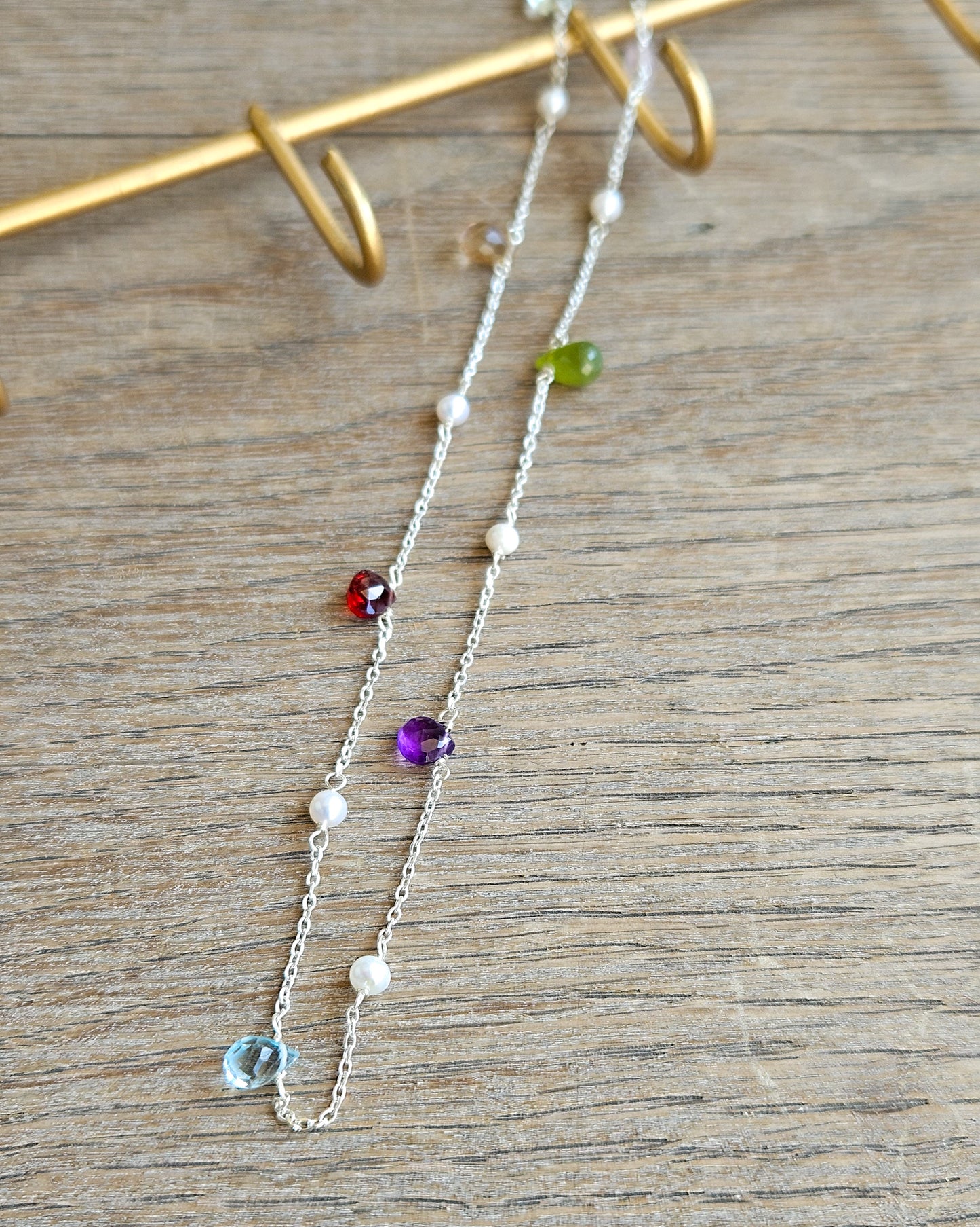 Gentile silver choker