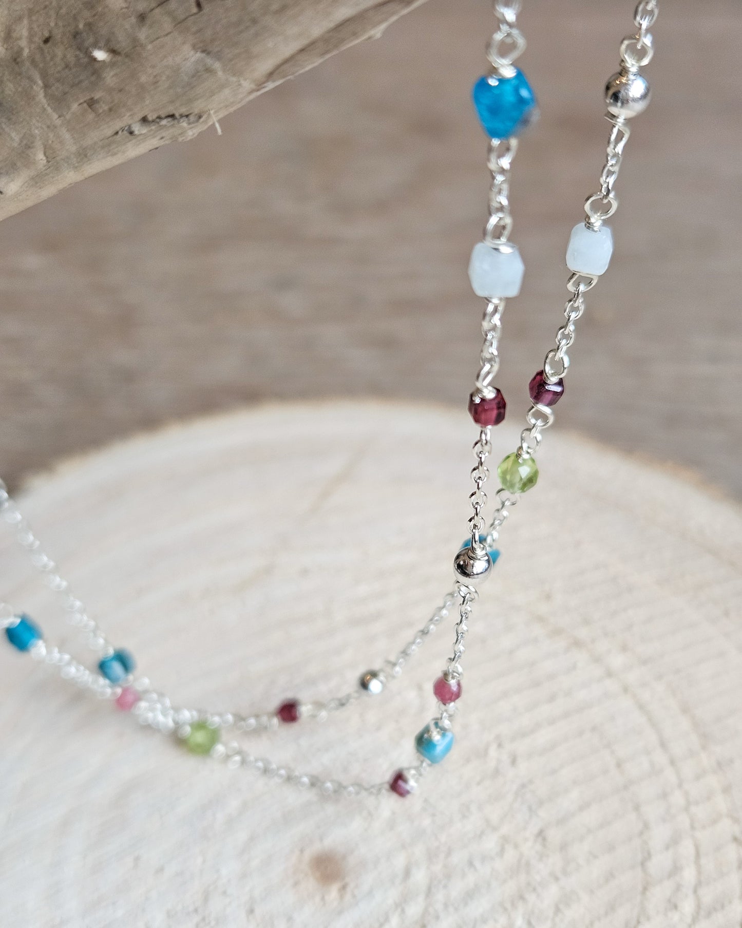 Sable silver choker