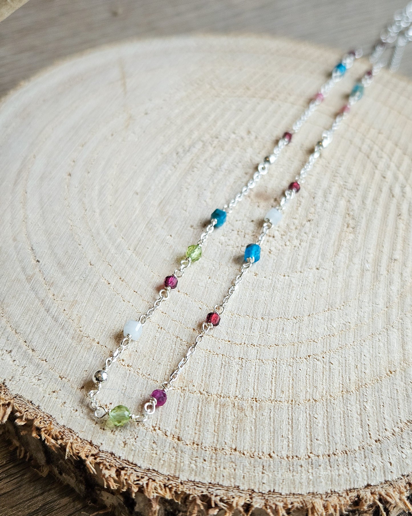 Sable silver choker