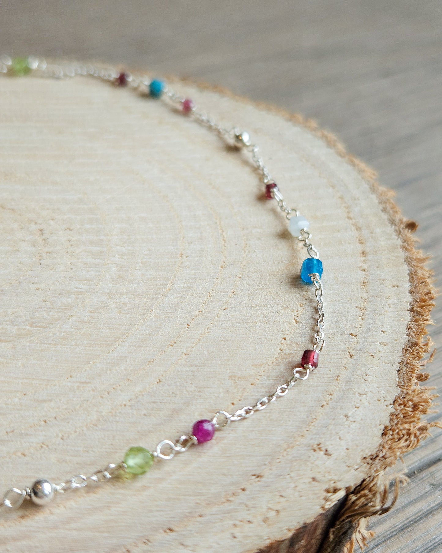 Sable silver choker