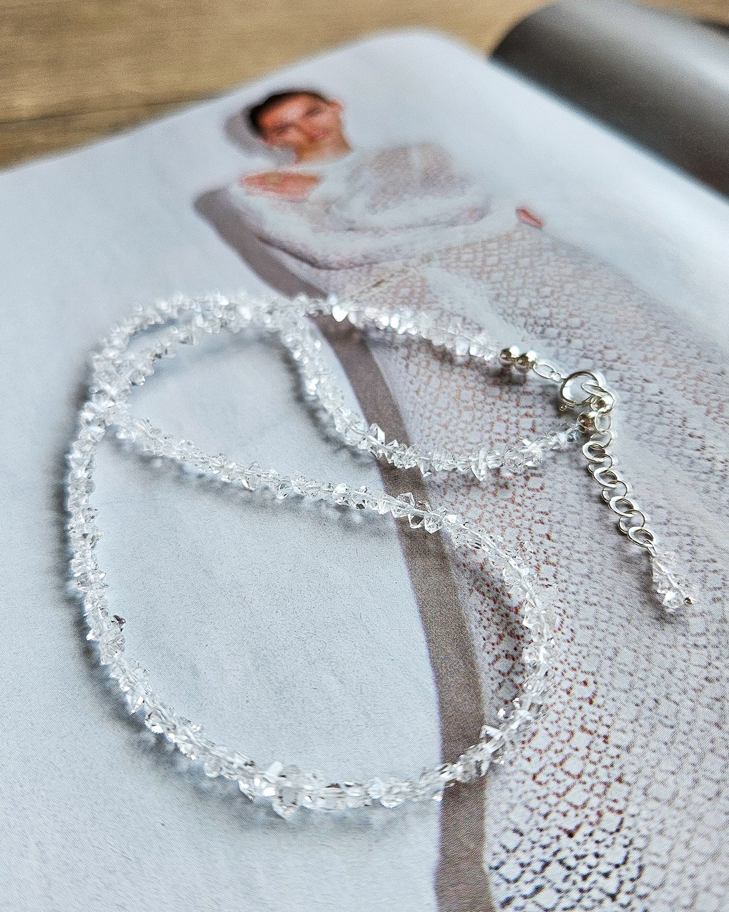 Girocollo diamante di Herkimer
