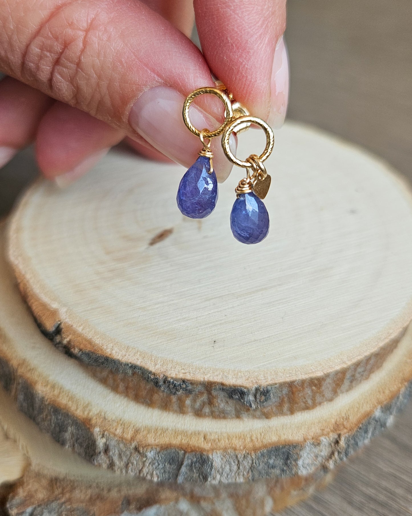 Orecchini con Tanzanite