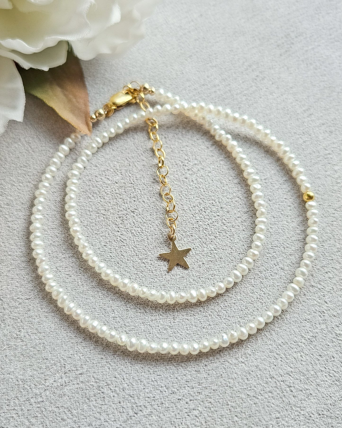 girocollo micro perle