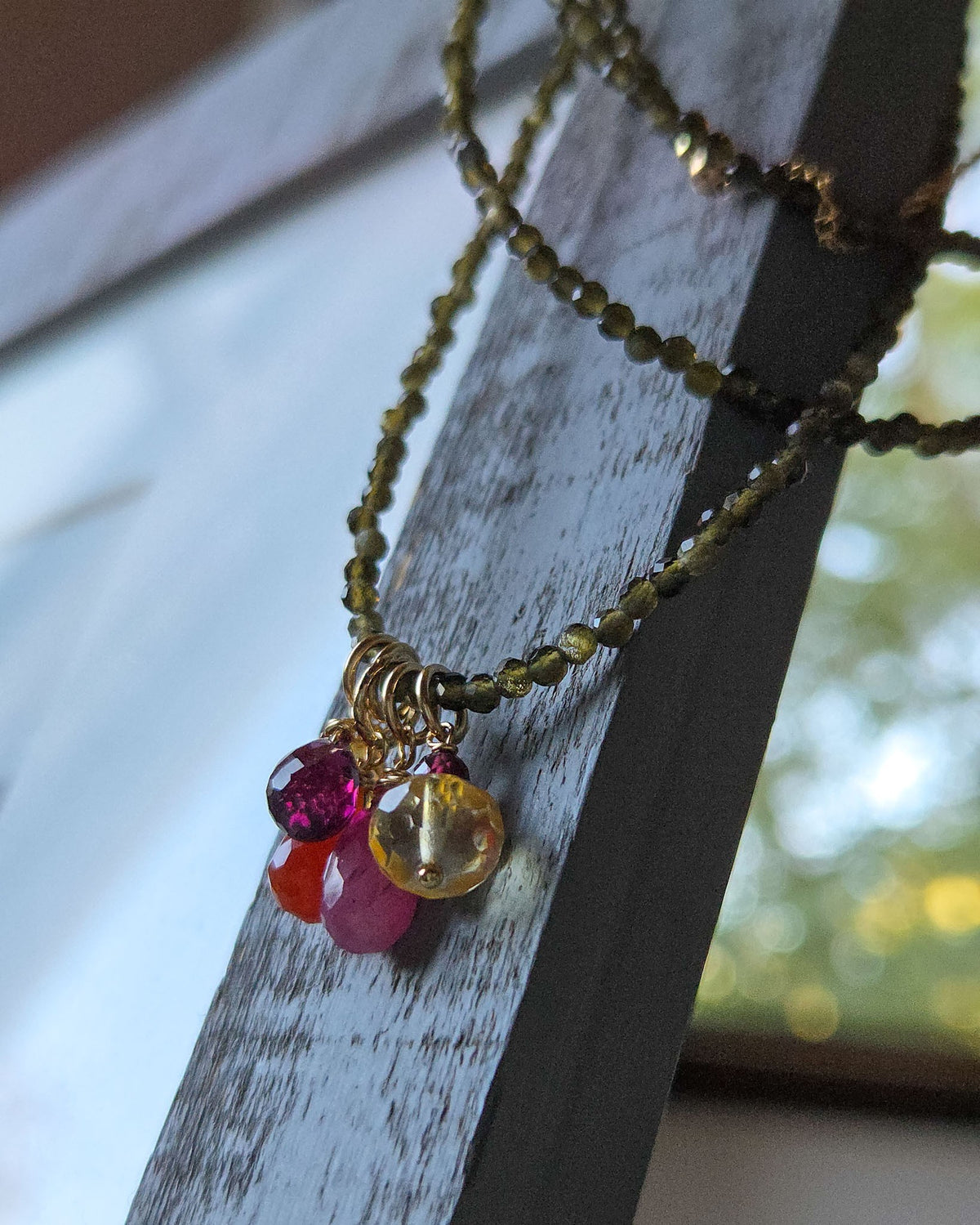 Collana Dove Voglio con ossidiana