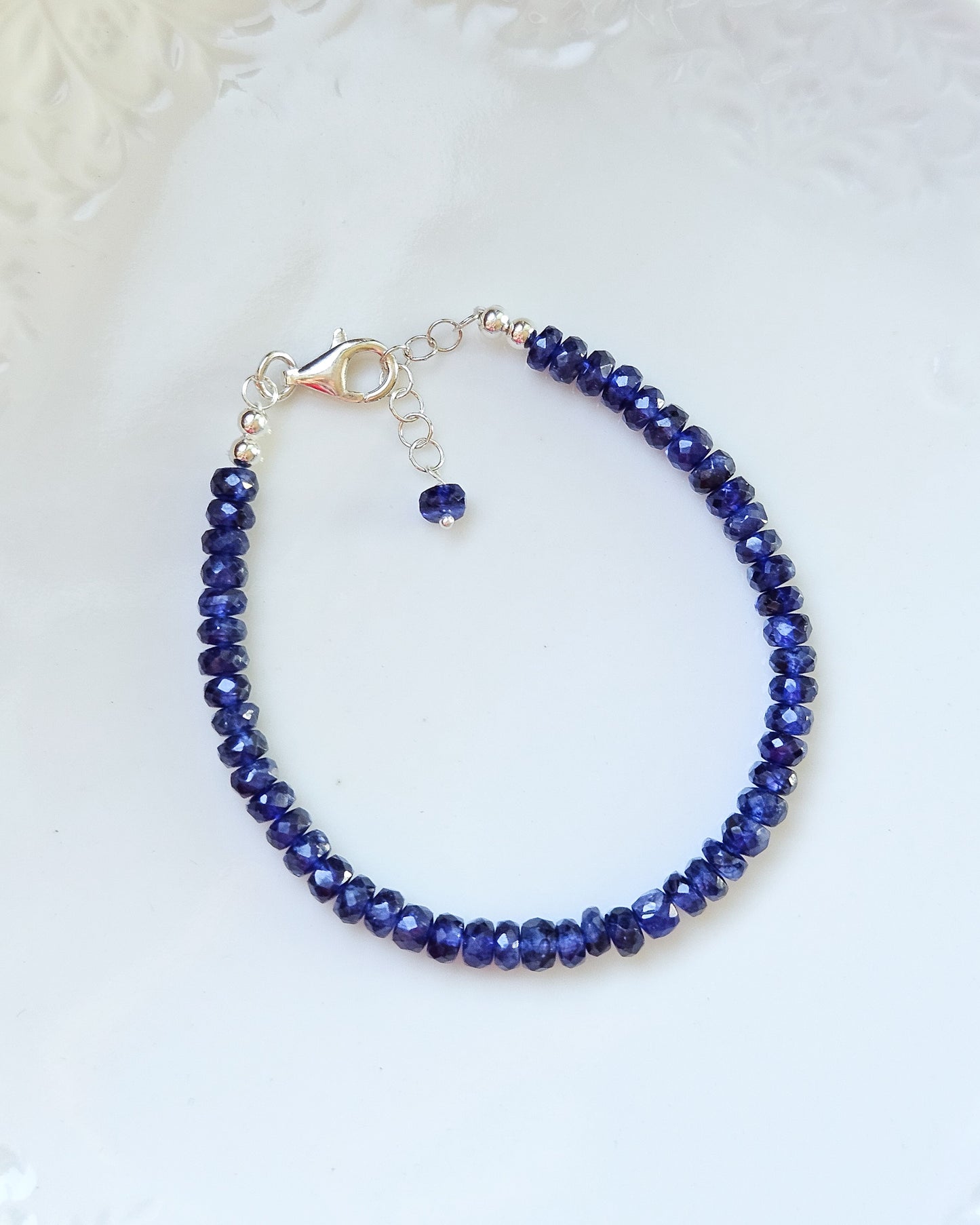Bracciale Zaffiri Blu inchiostro