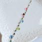 Bracciale rosario con pietre dure colorate