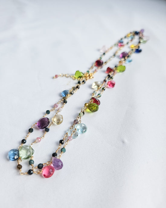 Bracciale in Tormalina multicolore – Tempio Zen