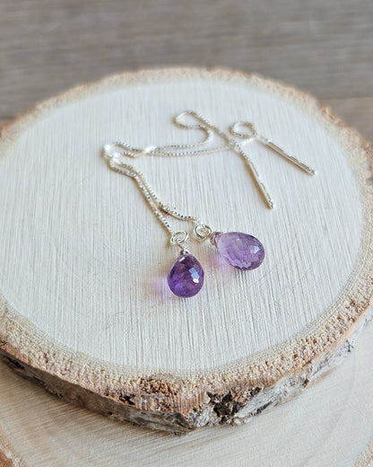 Silver Ball Earrings