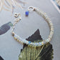 Bracciale Opale cangiante e Tanzanite