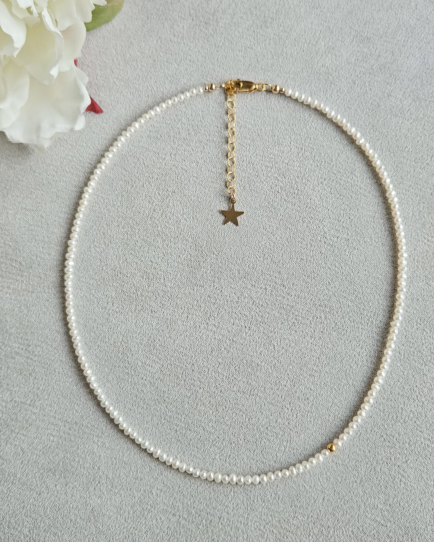 girocollo micro perle