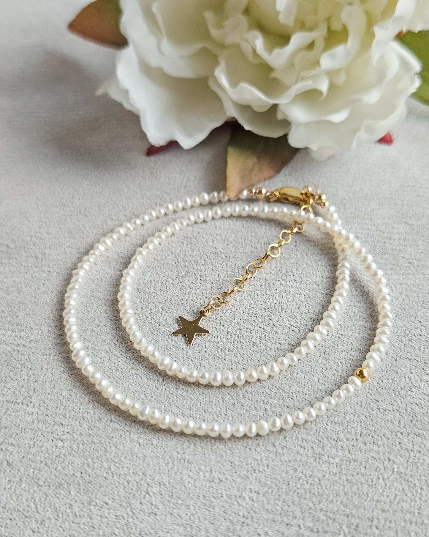 girocollo micro perle