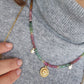 Collana Sole e Stelle con tormalina