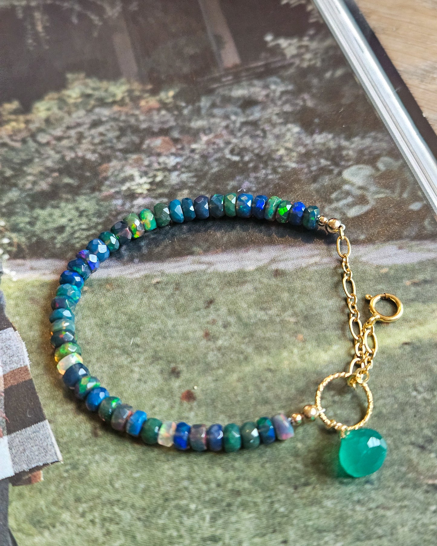 Bracciale Opale nero