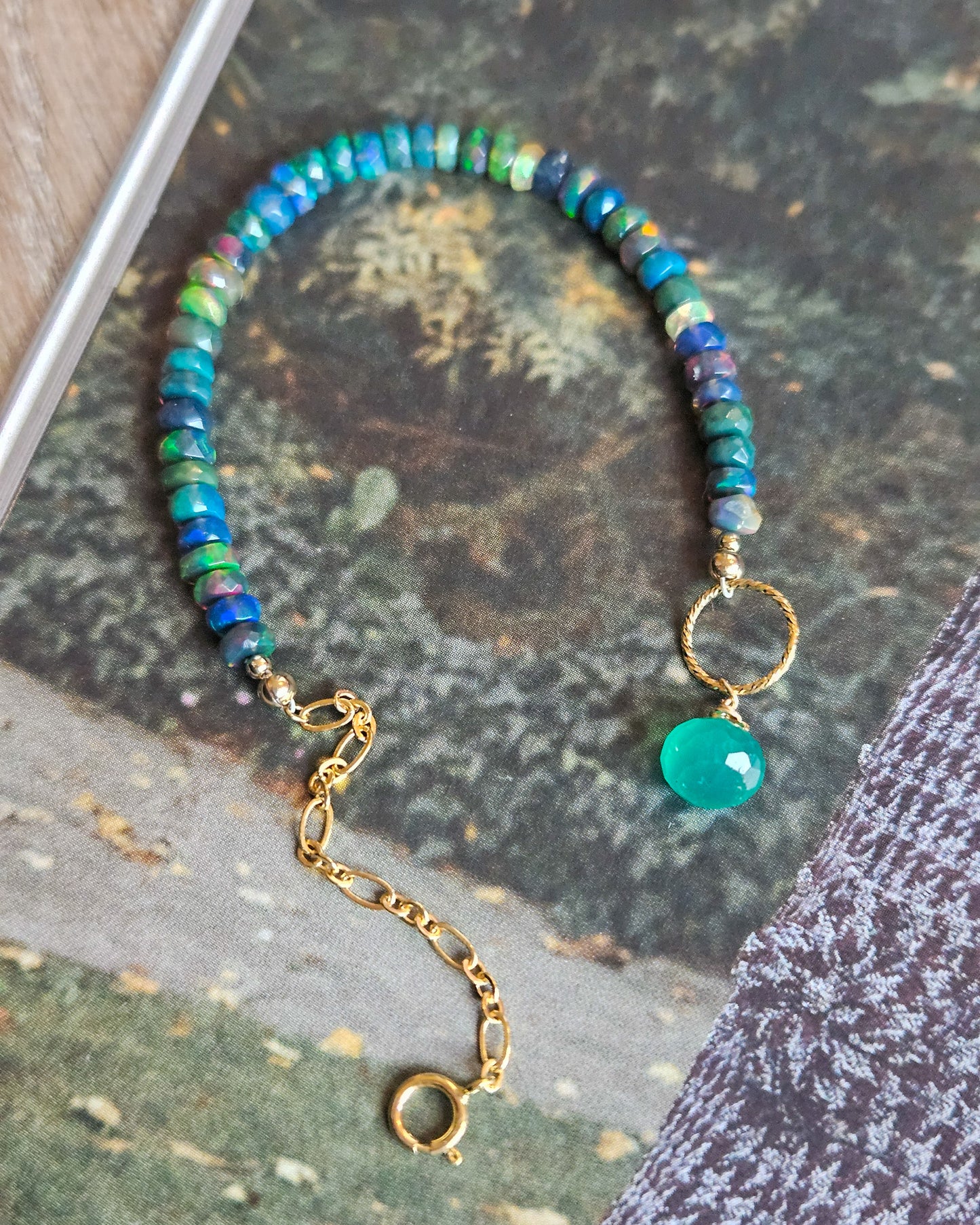 Bracciale Opale nero