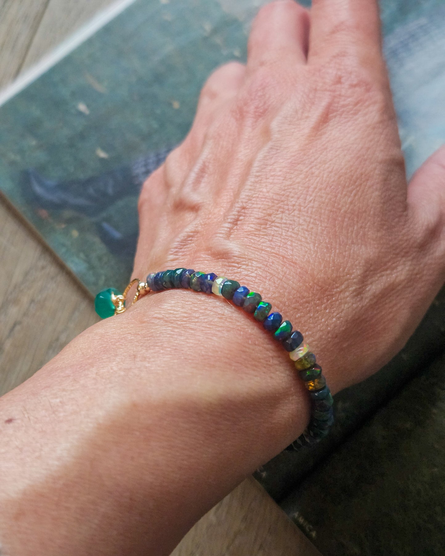 Bracciale Opale nero