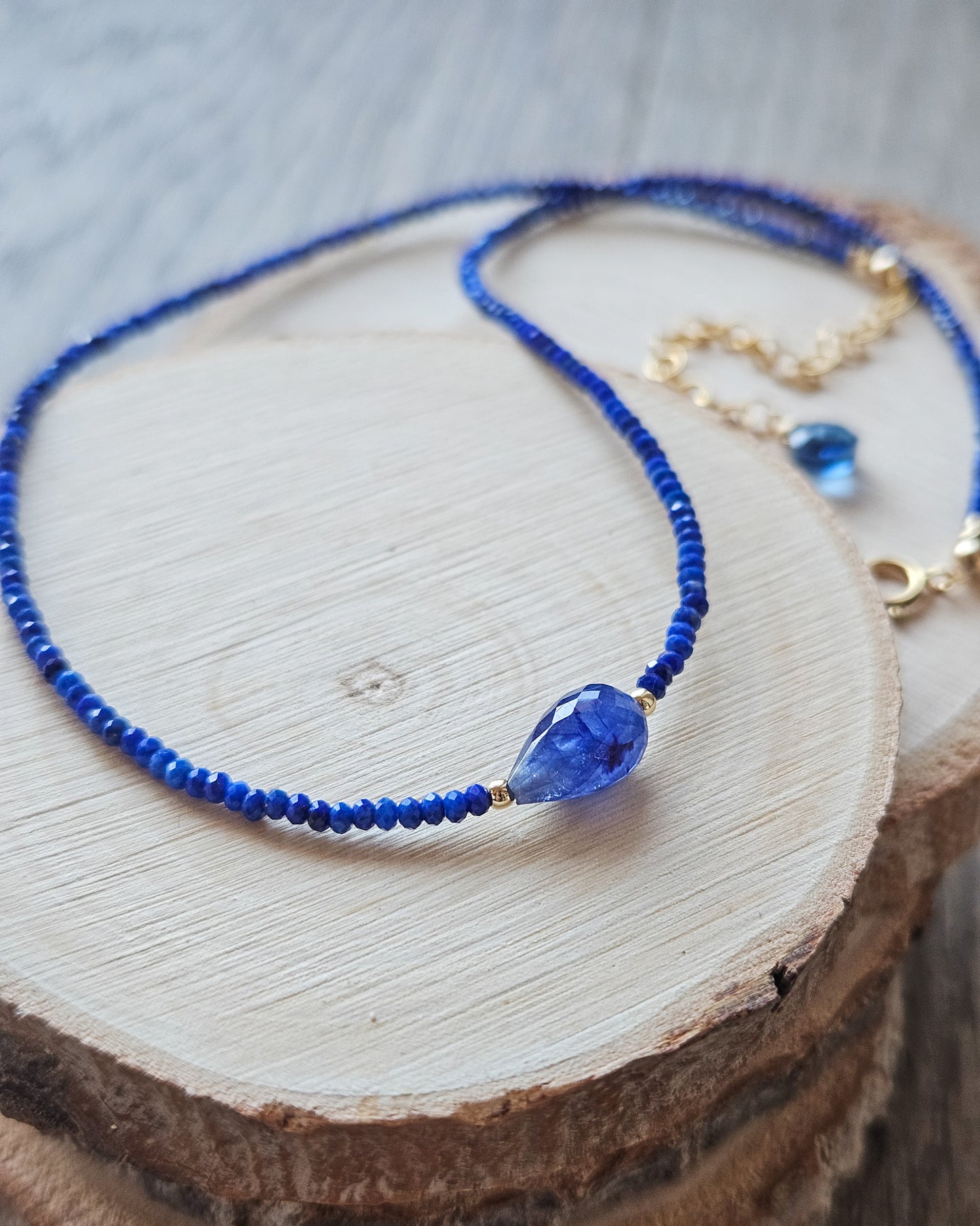 Girocollo Lapis e Zaffiro