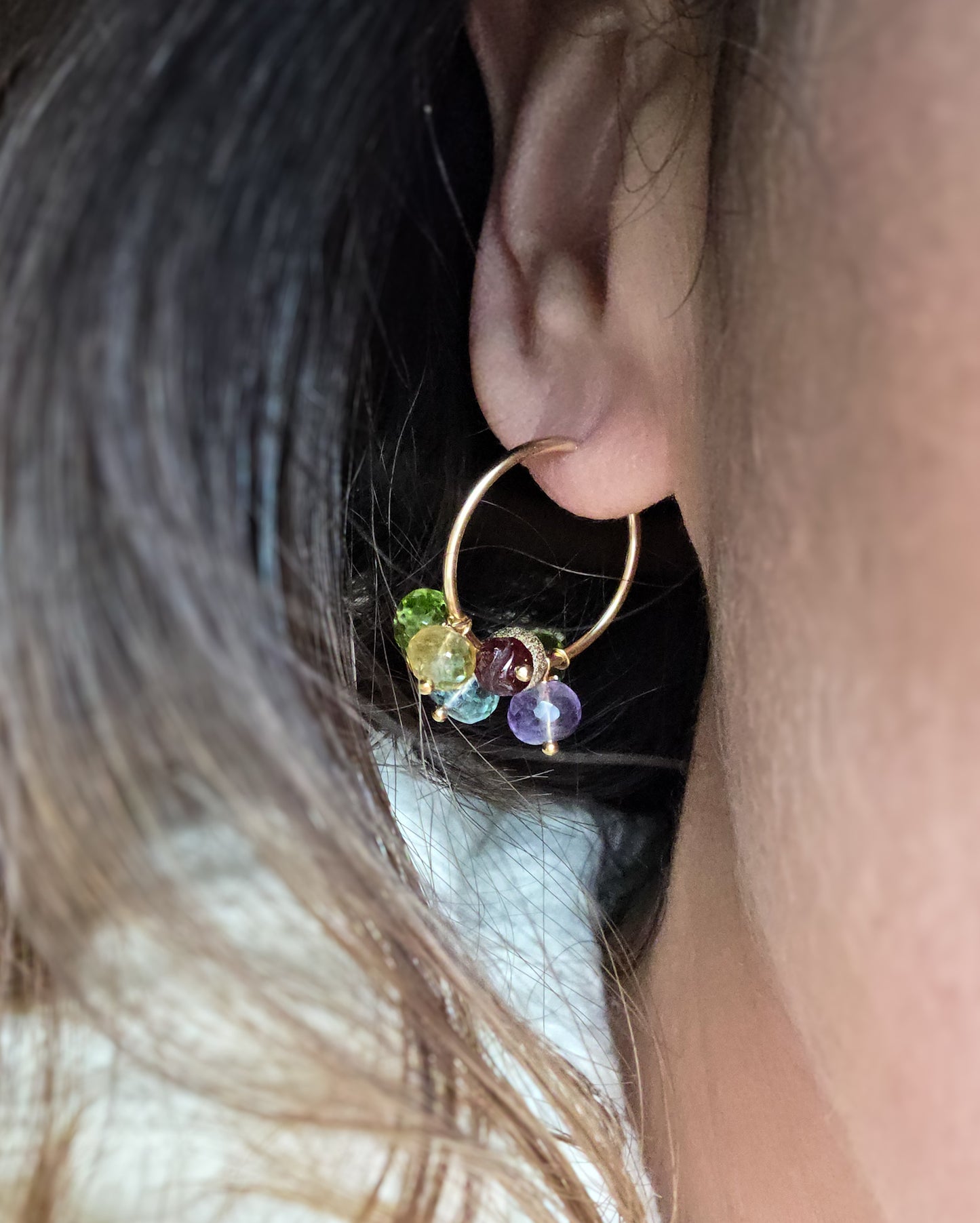 Orecchini a cerchio I Desideri