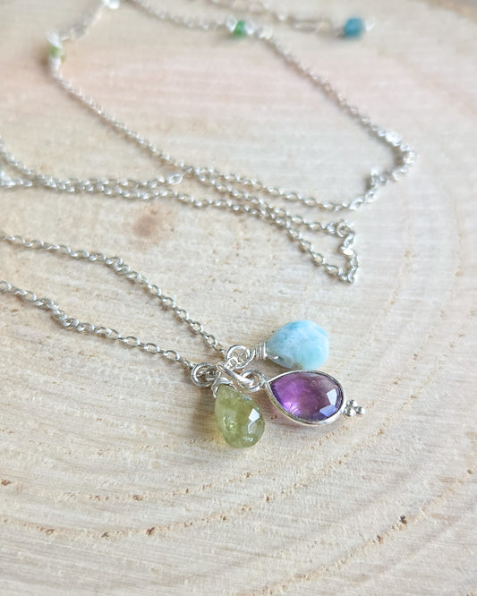 Collana in argento con ciondoli edizione limitata