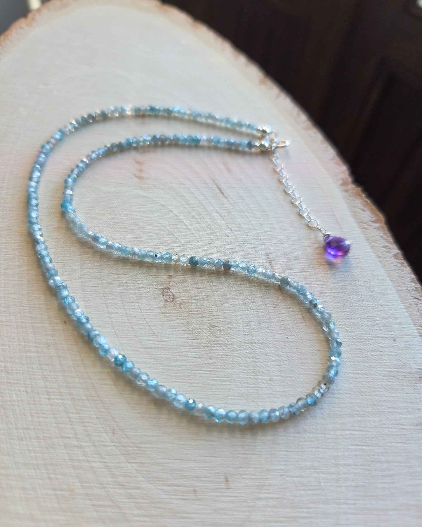 Girocollo acquamarina