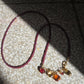 Collana Reverse con Granato
