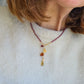 Collana Reverse con Granato