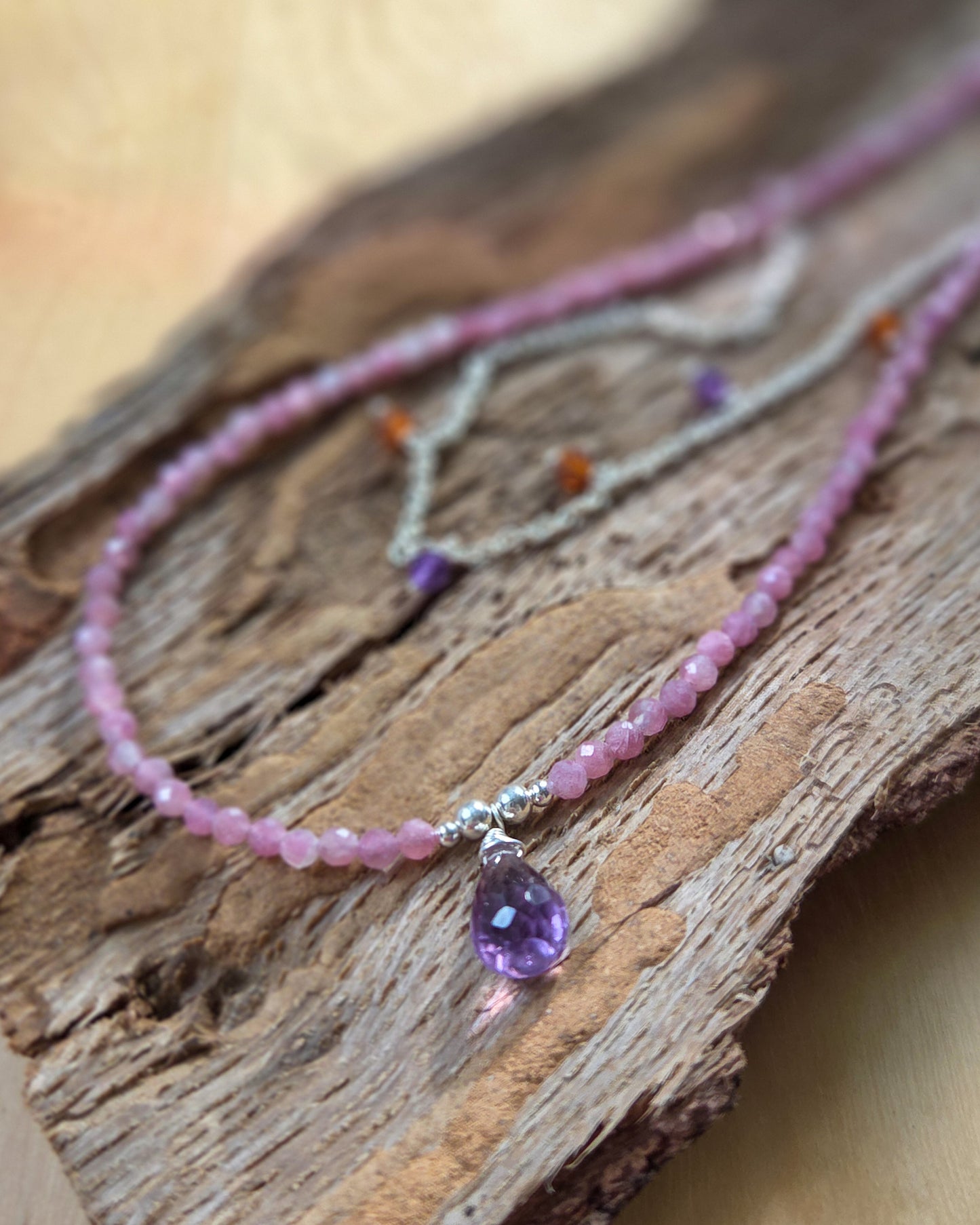 Collana Phyllis argento