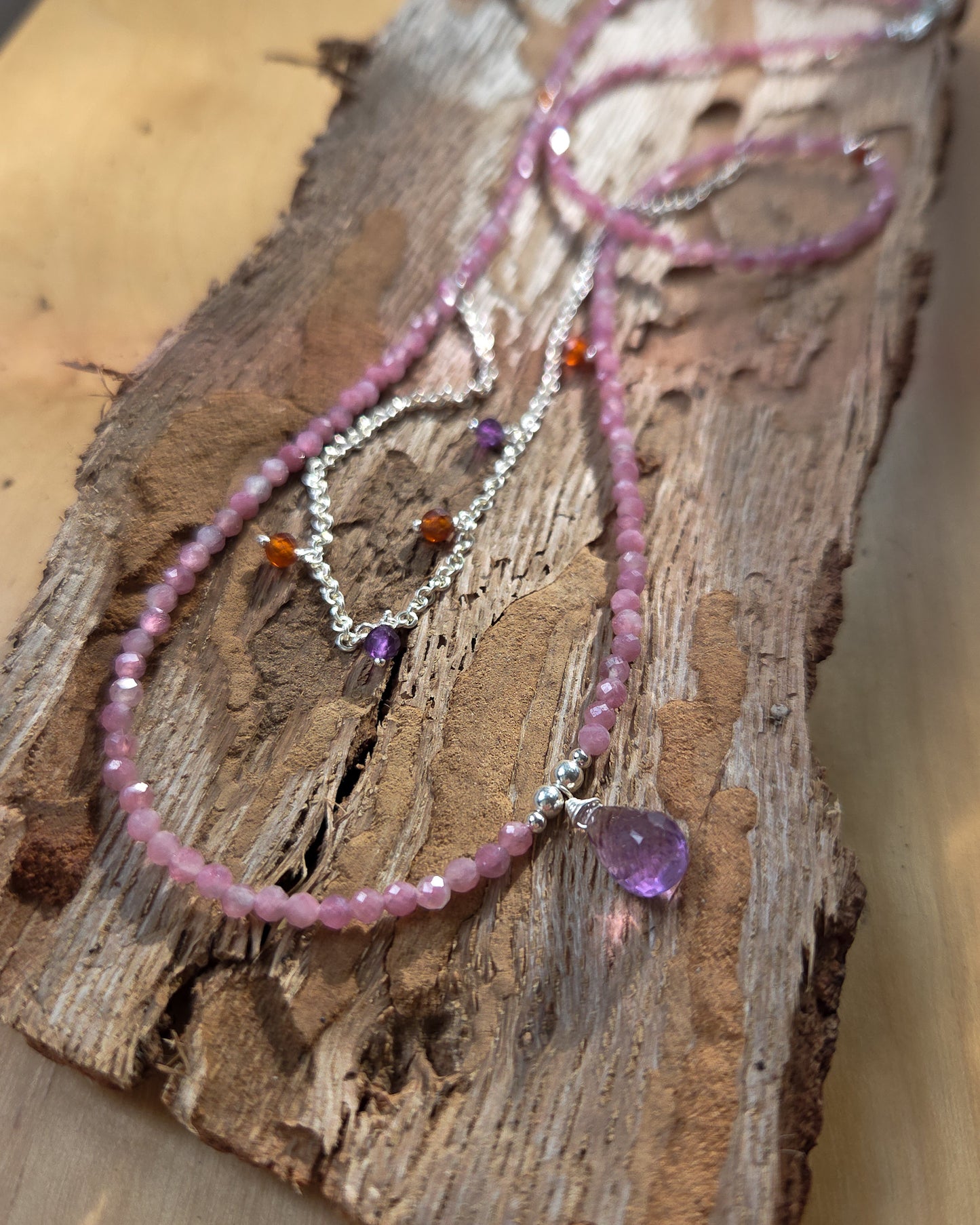 Collana Phyllis argento