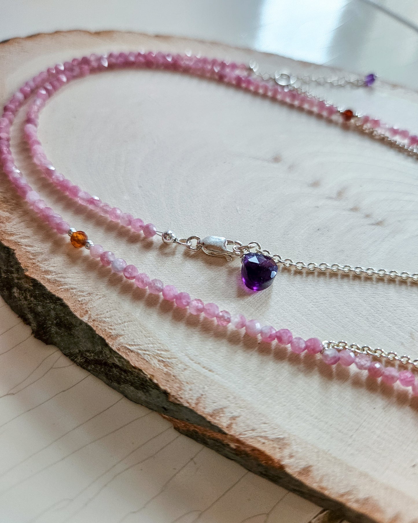 Collana Phyllis argento