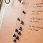 Collana Aura con Cianite