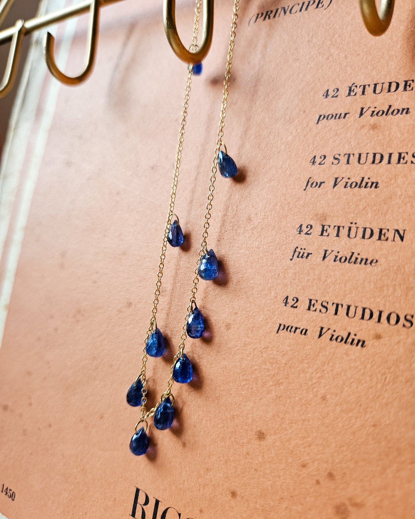 Collana Aura con Cianite