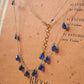 Collana Aura con Cianite