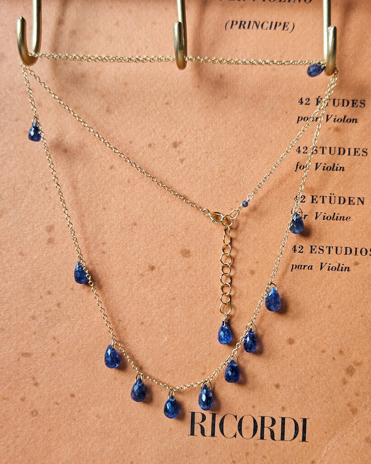 Collana Aura con Cianite