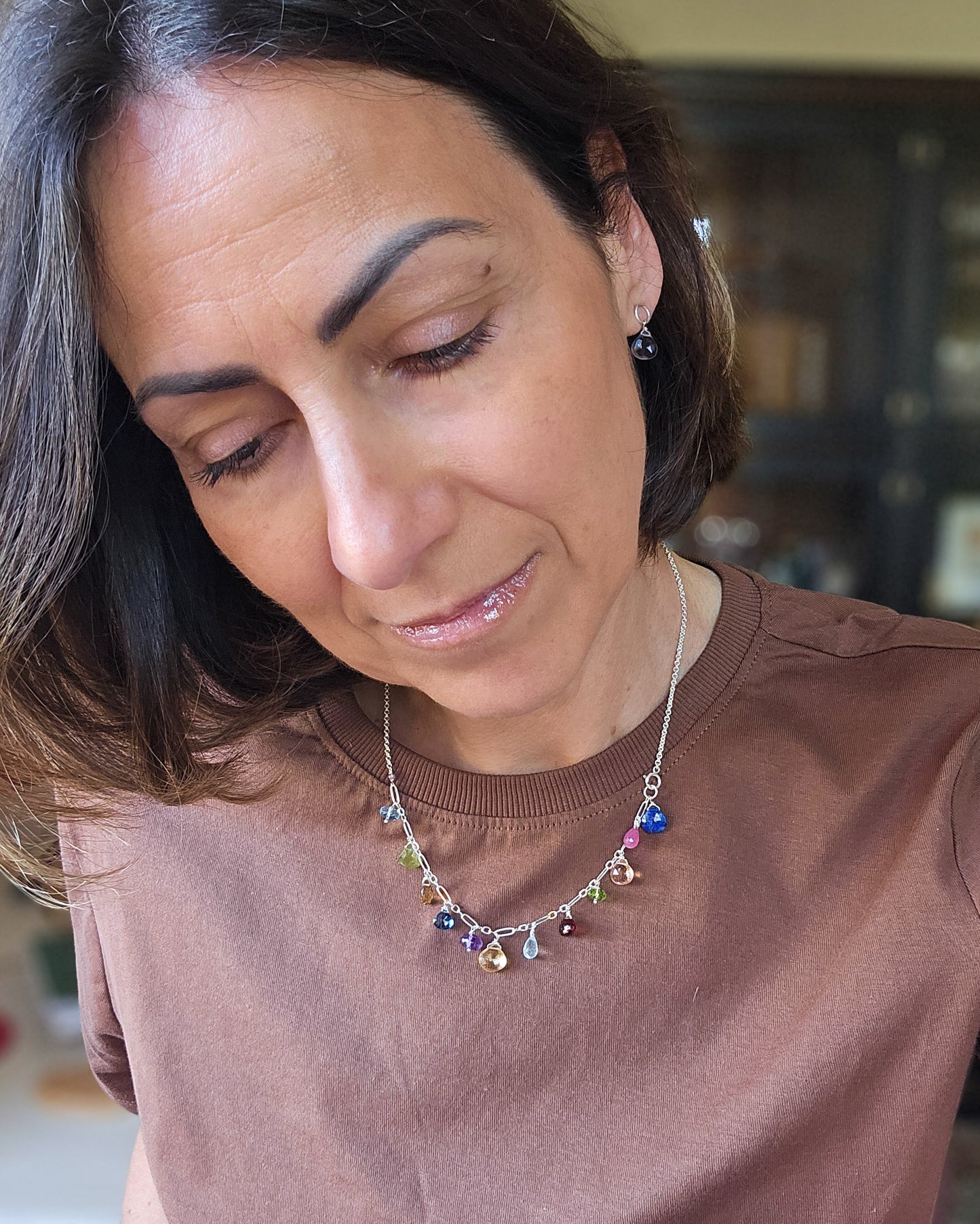 Collana Edera multicolore
