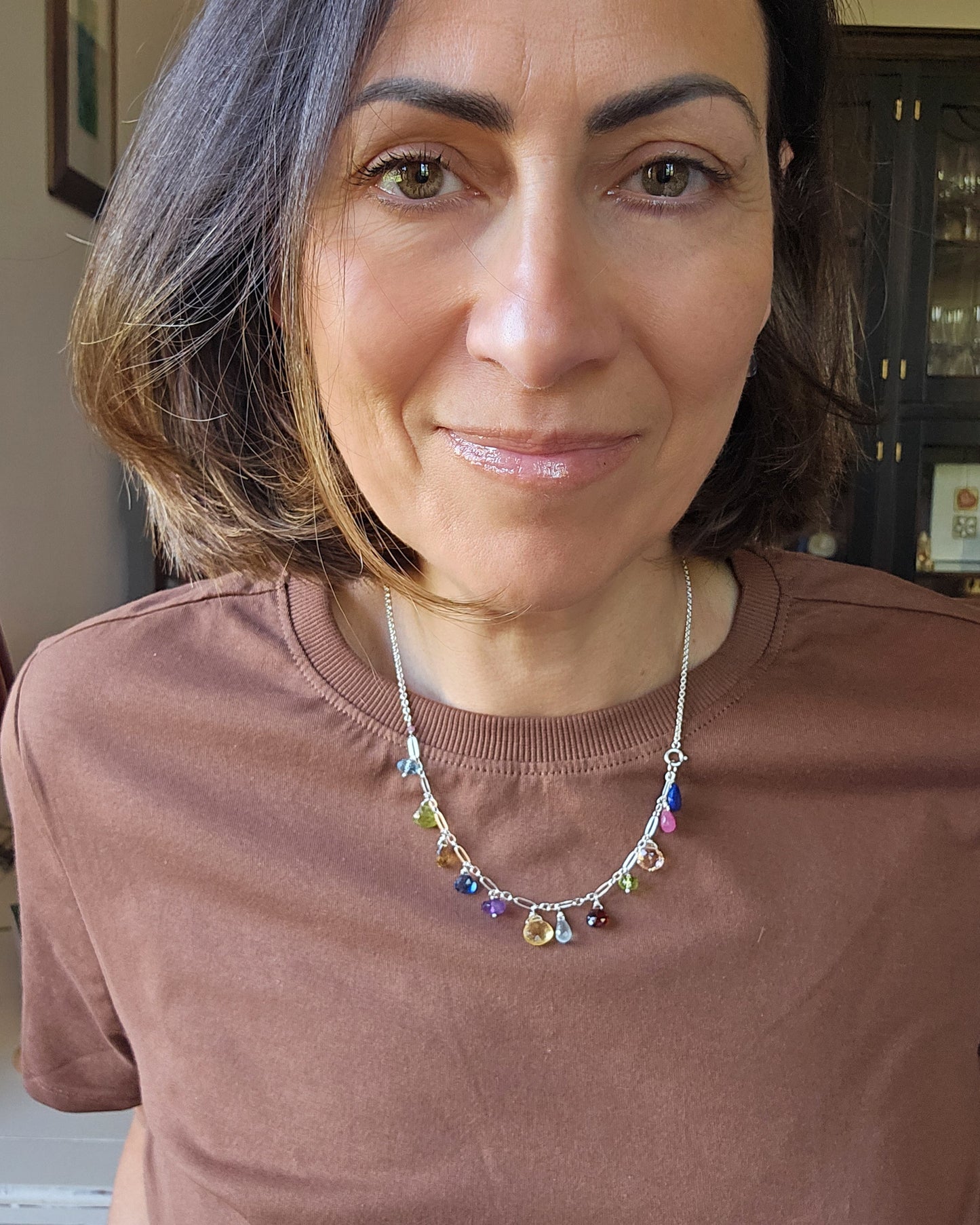 Collana Edera multicolore