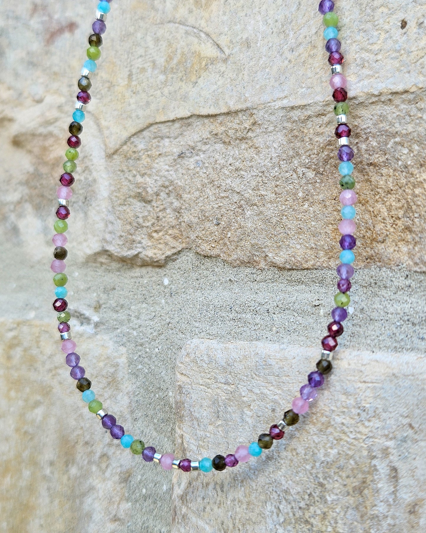 Girocollo multicolore