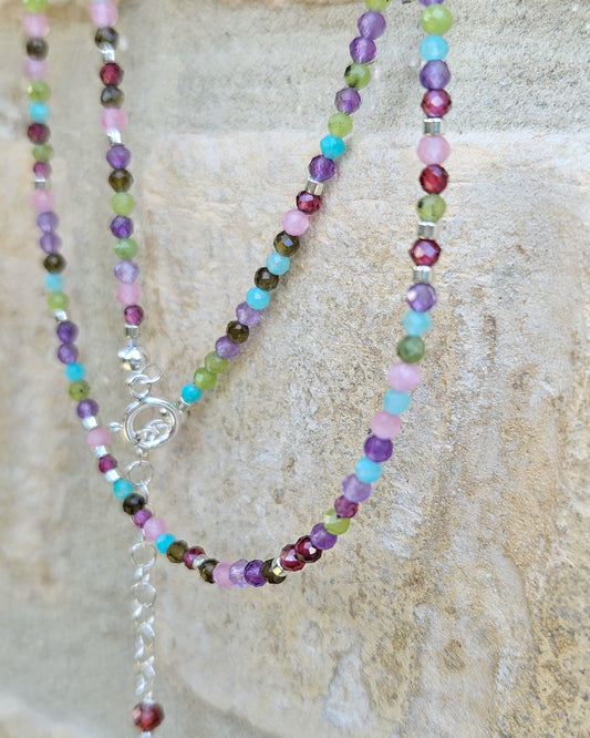 Girocollo multicolore