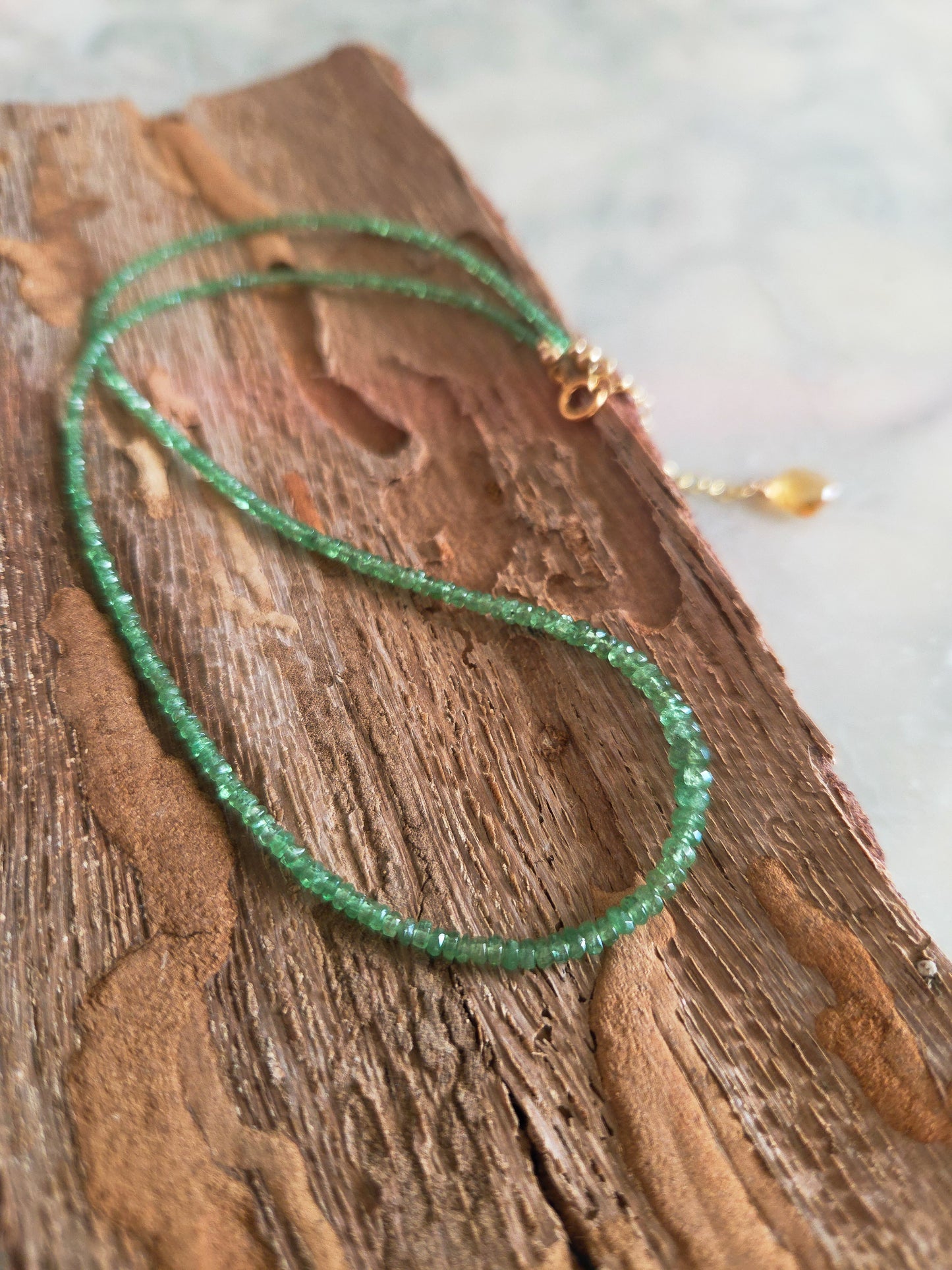 Collana Smeraldi verdi