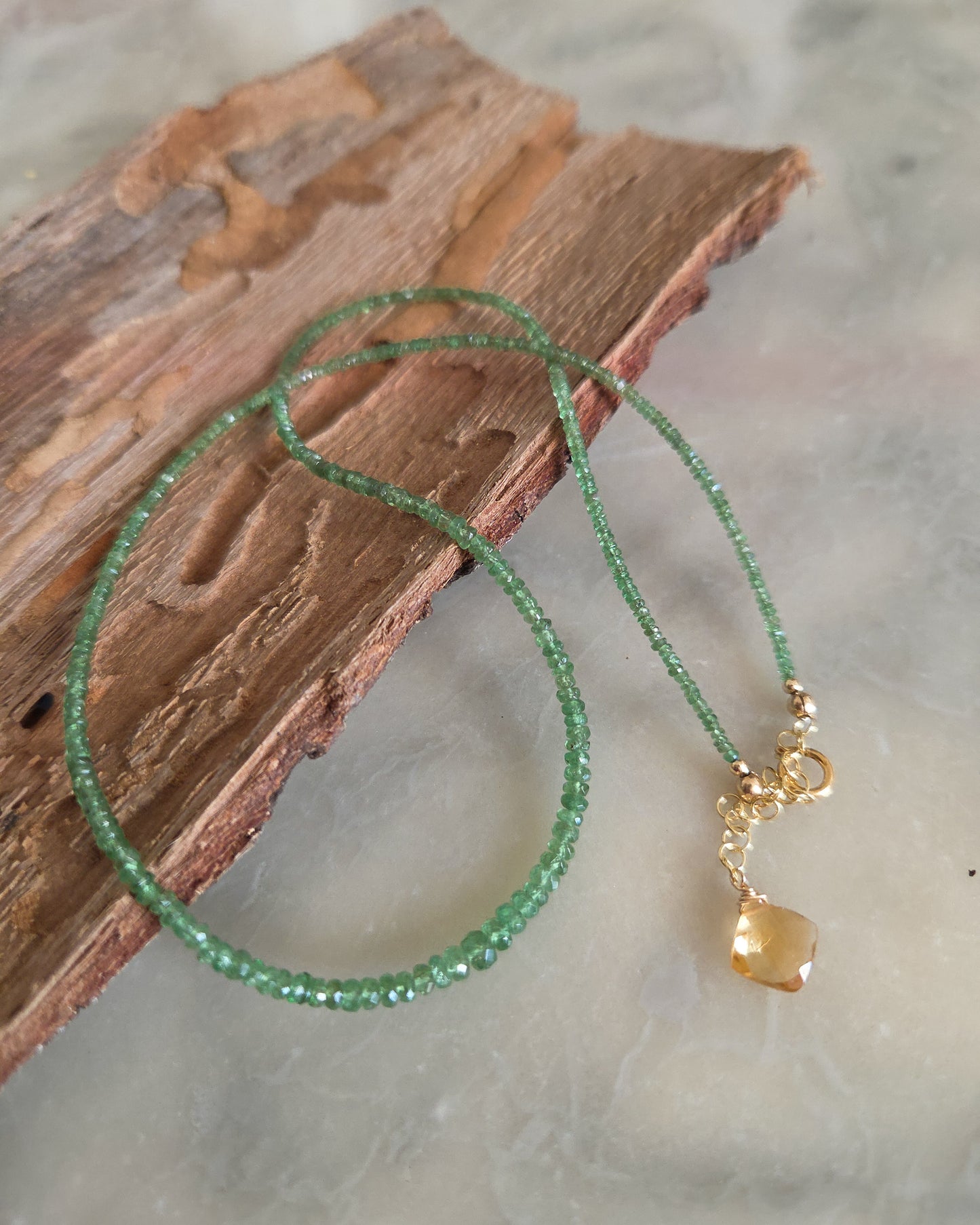 Collana Smeraldi verdi