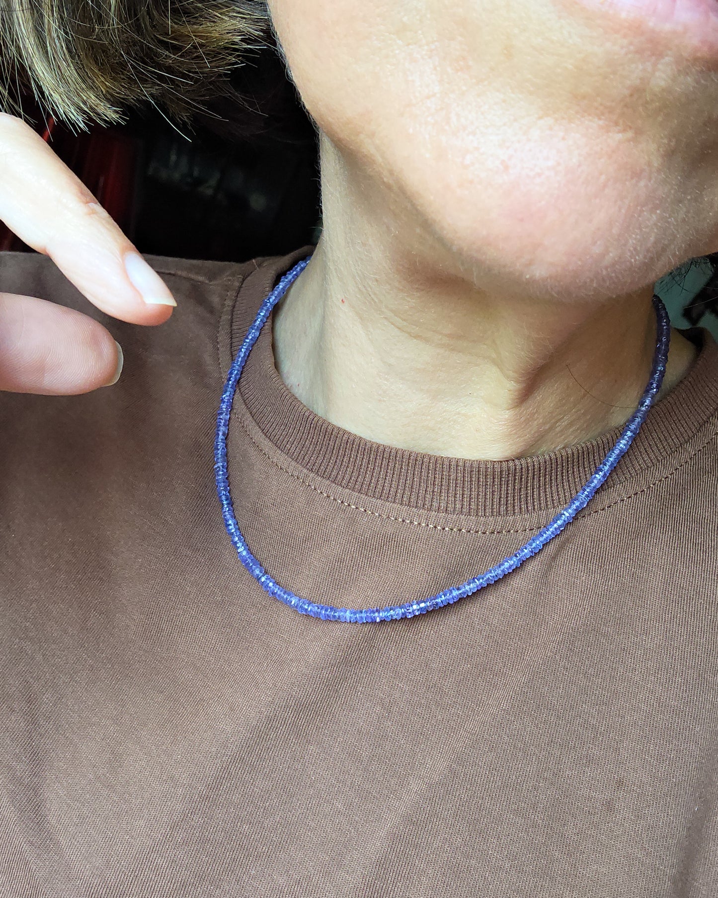 Tanzanite Choker
