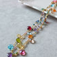 Collana Rosario con gemme colorate