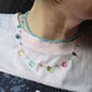 Silver Rosary Choker