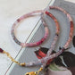 Collana spinelli multicolore