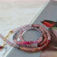 Collana spinelli multicolore