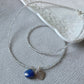 Girocollo labradorite e lapislazzuli