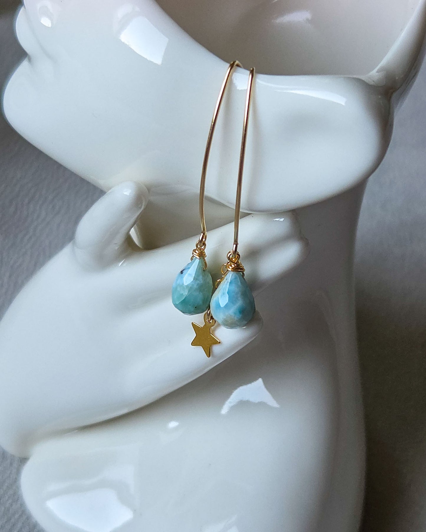 Orecchini Larimar