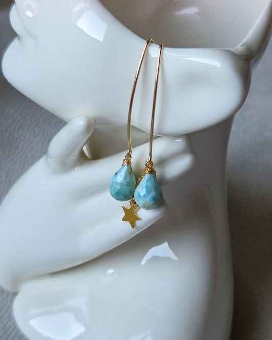 Orecchini Larimar