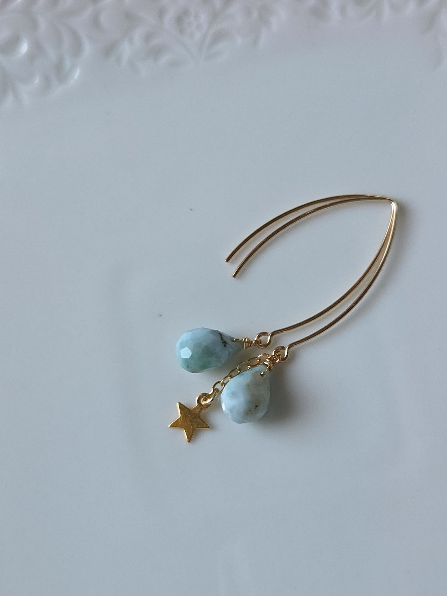 Orecchini Larimar